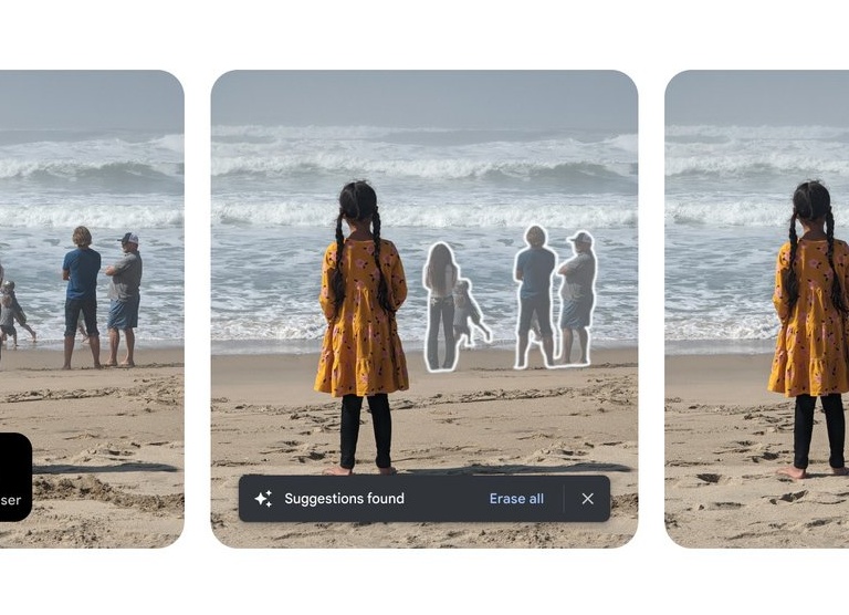 «Волшебный ластик» и другие ИИ-функции «Google Фото» станут доступны всем